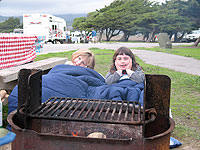 Northern California Beach Camping in November