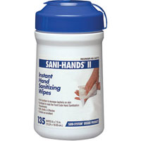 Hand wipes work great for cleaning the entire body