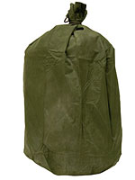 An inexpensive military surplus waterproof bag over the end of a sleeping bag can add additional warmth