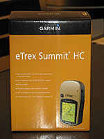 Here it is, a brand-new Garmin eTrex Summit HC - one of the best GPS receivers for hiking and geocaching