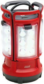 The Quad Lantern has 4 detachable LED panels