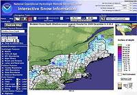 NOAAs Interactive Snow Information Map