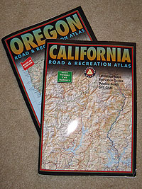 Road and Recreation Atlases are available for 8 western states