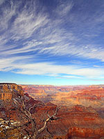 1 mile deep, 10 miles wide, and 277 miles long, the Grand Canyon is a sight to behold (image courtesy of PDPhoto.org)