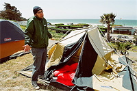 repair a broken tent