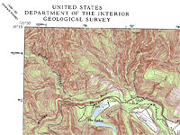 A topo map provides valuable information about the surrounding area