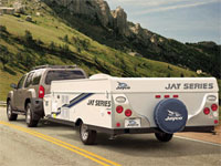 Pop-Up Tent Trailer Towing