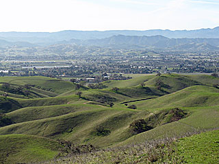 View from the top of the Willow Springs Trail (click for larger image)