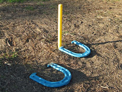 Kids Camping Horseshoes