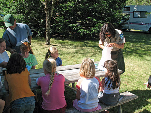 Kids Camping Junior Ranger Program