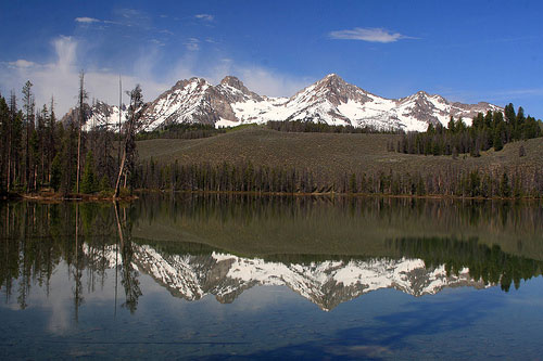 Redfish Lake in the Sawtooth National Recreation Area