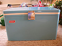 old coleman ice chest