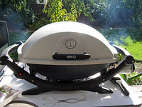 Camping grill weber