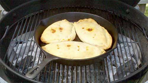 Campfire calzone