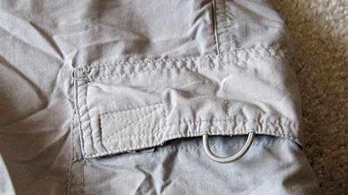 These loops on the pocket make them easy to open with one hand