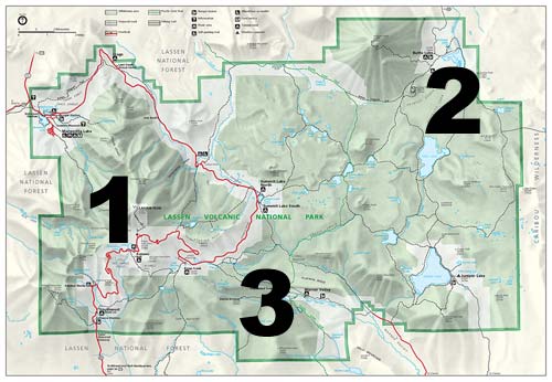 Hiking to the Painted Dunes at Lassen Volcanic National Park