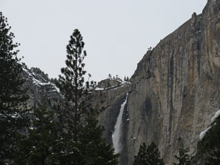 Original photo of Upper Yosemite Falls