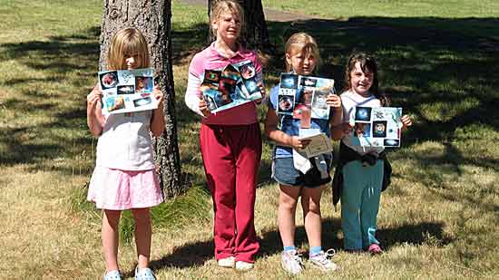 Scrapbooking family camping memories