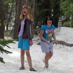 Snow Play in Lassen